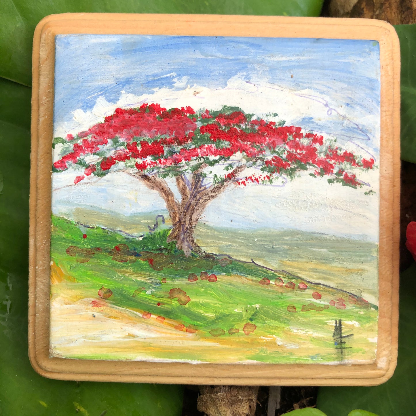 Artesanía - Flamboyan Amarillo 2