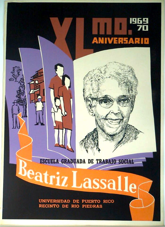 Cartel - XL mo Aniversario Escuela Graduada de Trabajo Social