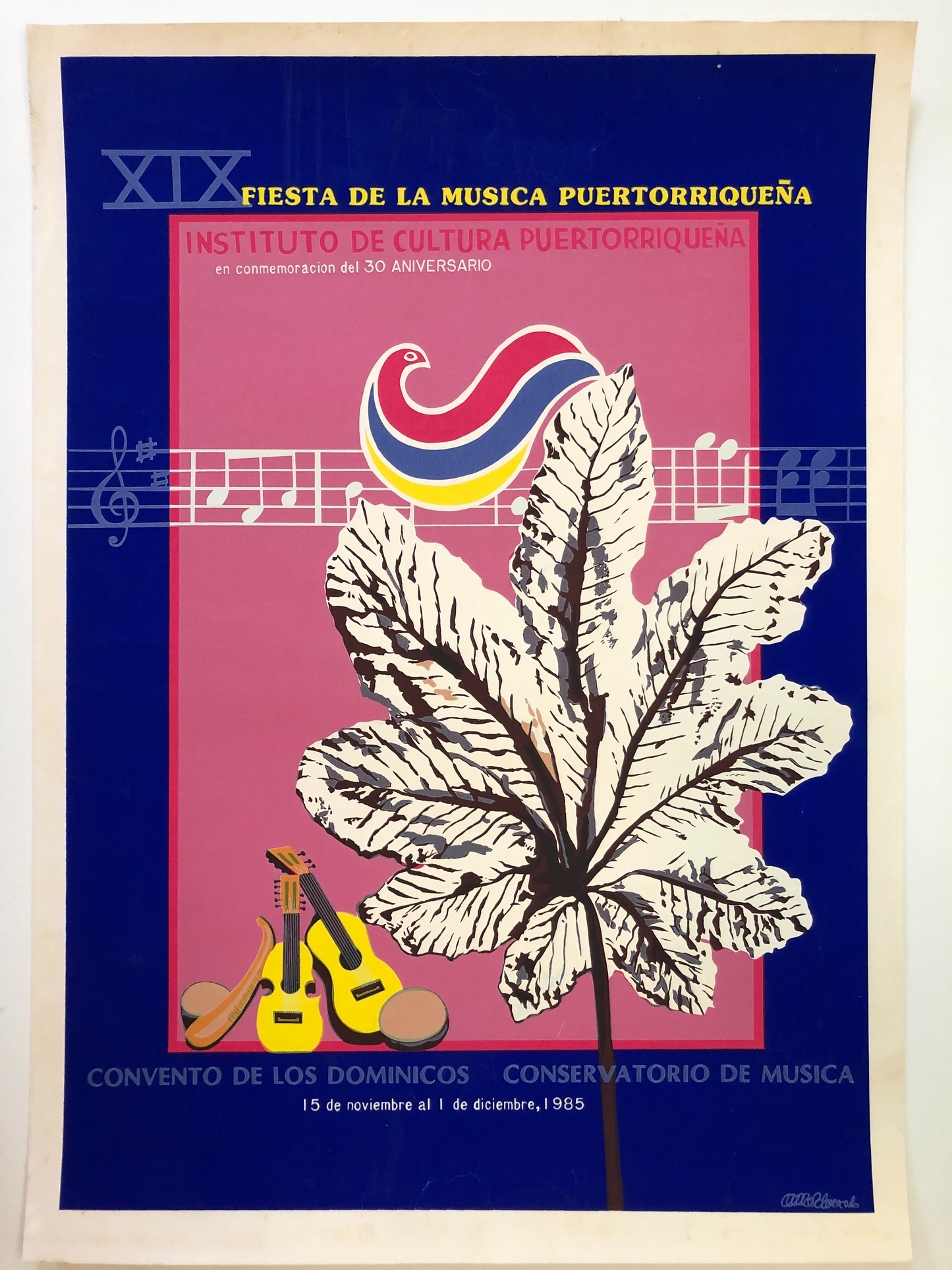 Cartel - XIX Fiesta de la Música Puertorriqueña
