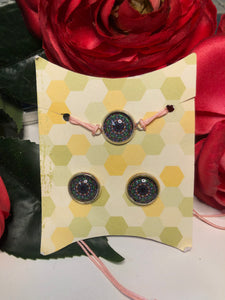 Mandala bracelet and earrings