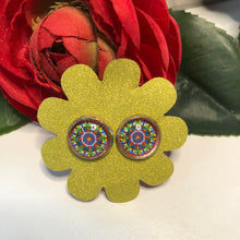 Mandala bracelet and earrings