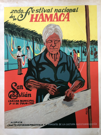 Cartel - 2do Festival Nacional de la Hamaca