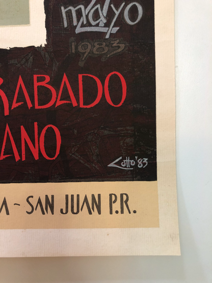 Cartel - Exposición José Luis Cuevas