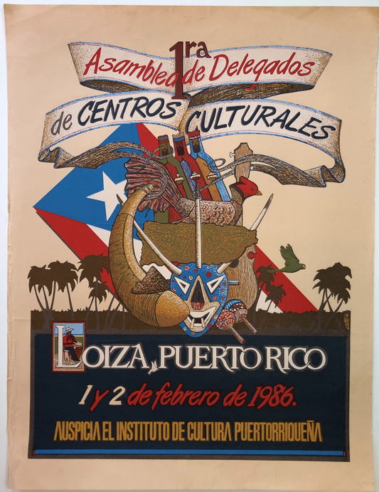 Cartel - 1ra Asamblea de Delegados de Centros Culturales