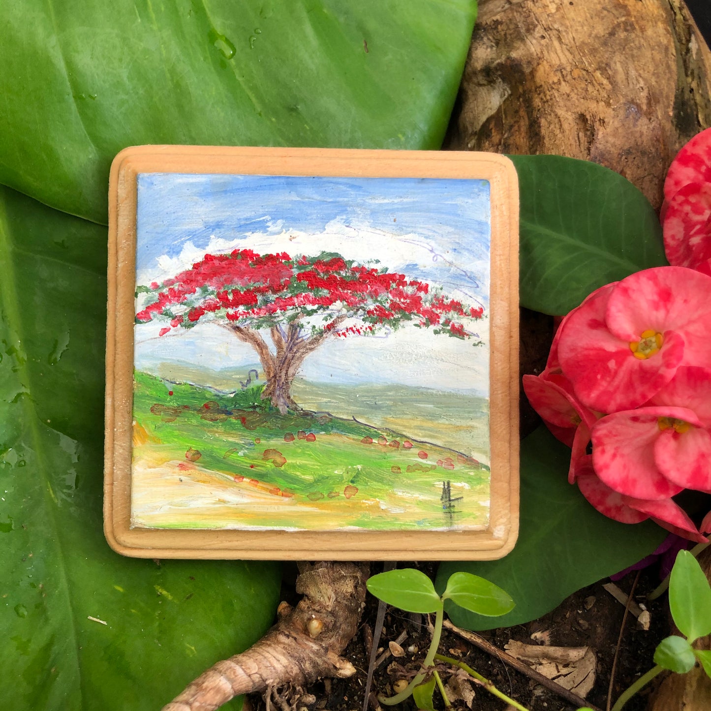 Artesanía - Flamboyan Amarillo 1
