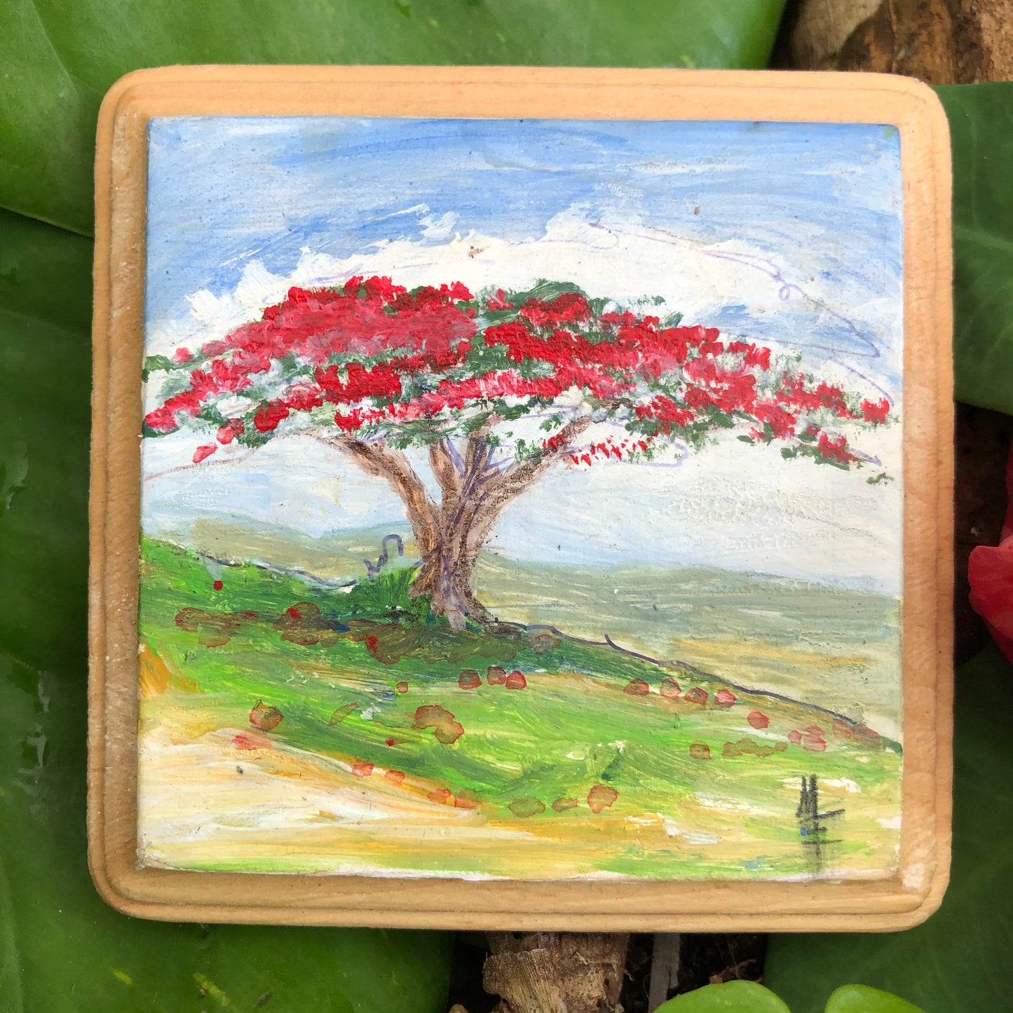 Artesanía - Flamboyan Amarillo 1