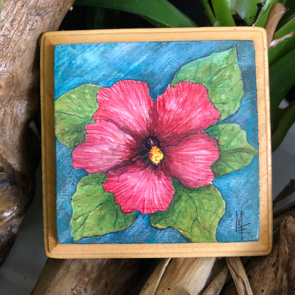 Artesanía - Flor blanca amapola 1