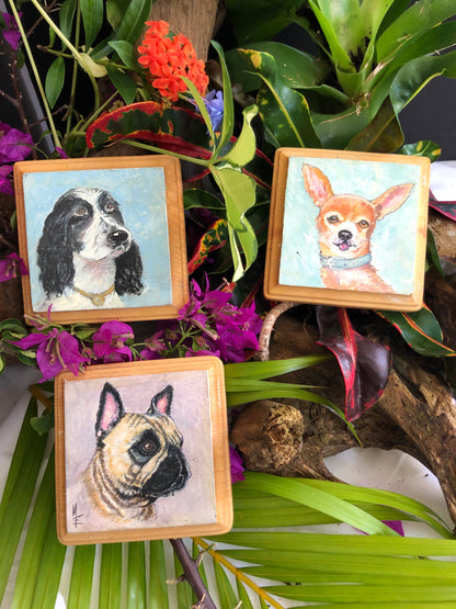 Artesanía -  "Dog pink"