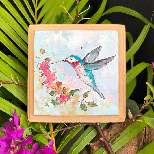 Artesanía - Pájaro  "Colibrí"