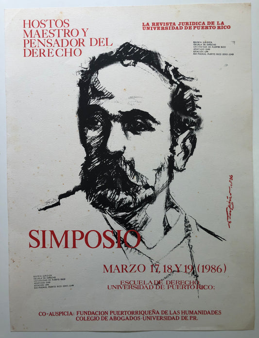 Simposio Hostos Maestro y Pensador del Derecho