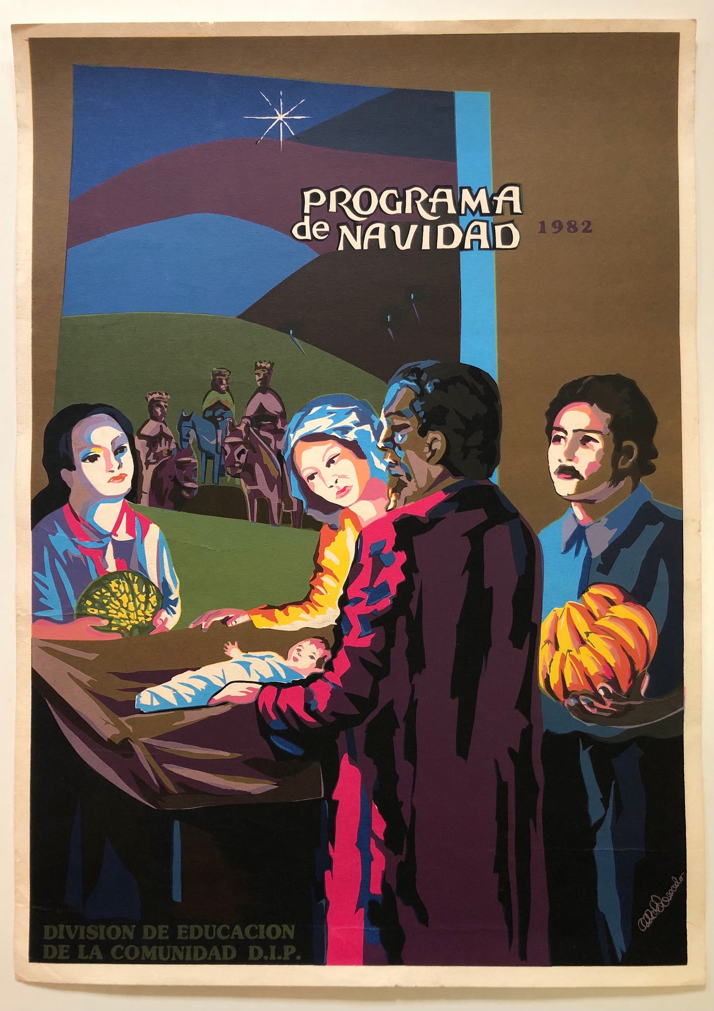 Cartel - Programa de Navidad 1982
