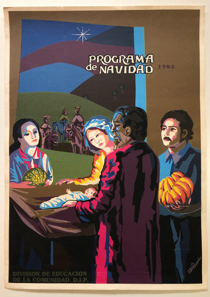 Cartel - Programa de Navidad 1982