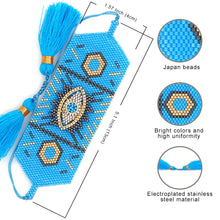 Boho Turkey Evil Eye Bracelet Tassel