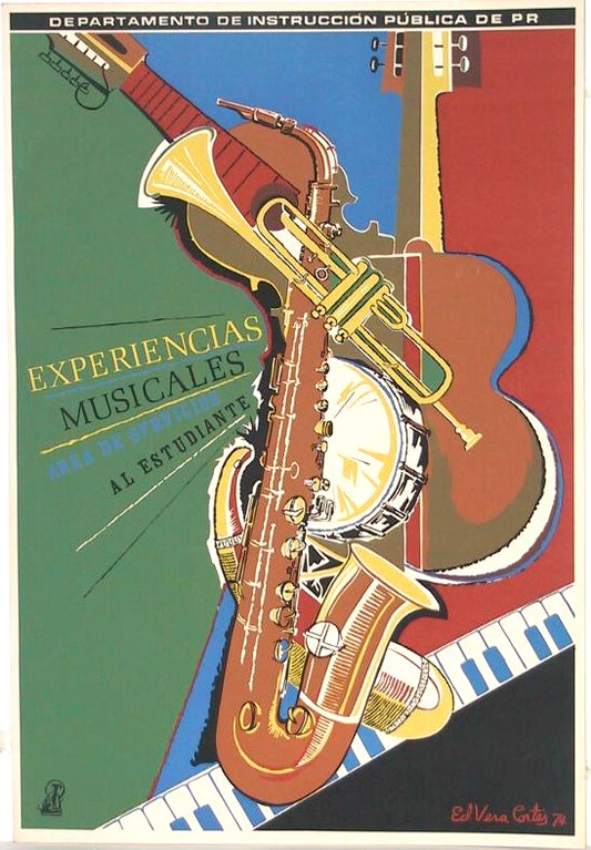 Cartel - Experiencias Musicales Area de Servicios al Estudiante