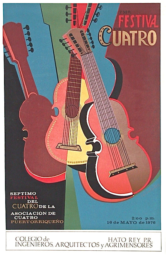 Cartel - 7mo Festival del Cuatro