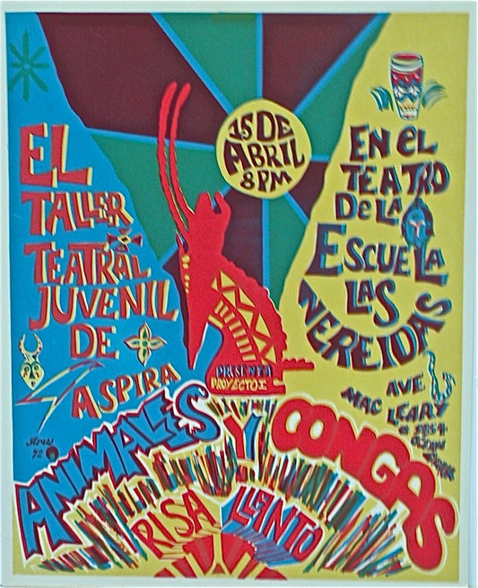 Cartel - El Taller Teatral Juvenil de Aspira