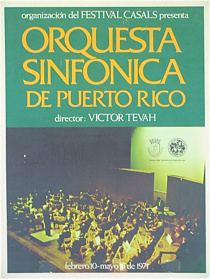 Cartel - Orquesta Sinfónica de Puerto Rico
