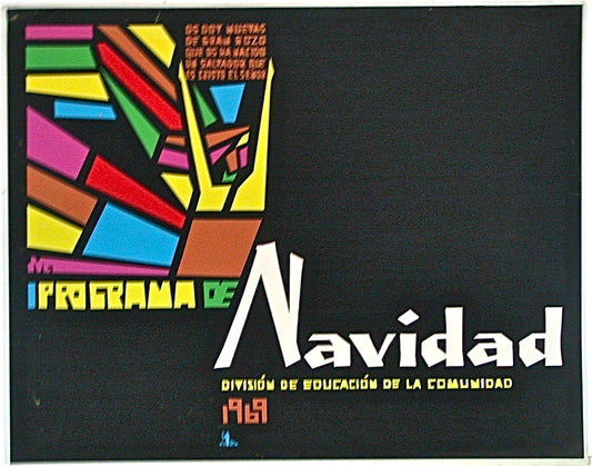 Cartel - Programa de Navidad 1969