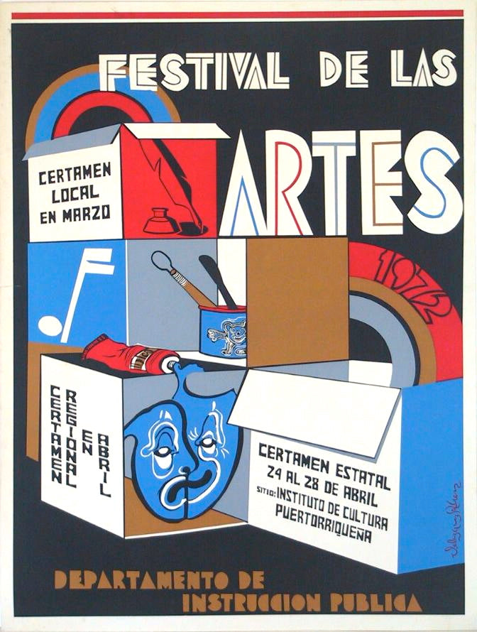 Cartel - Festival de las Artes 1972