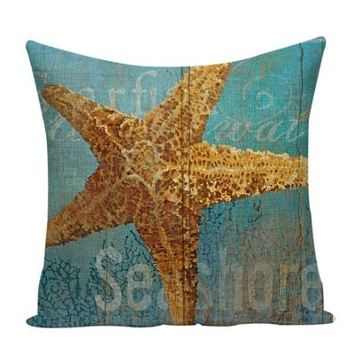 Mermaid Marine Style Cushion Covers