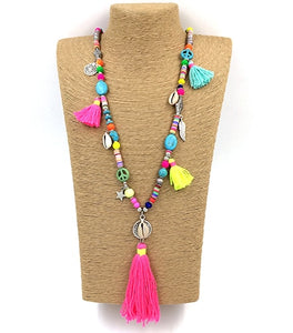 BOHO Bohemian Long Statement Necklace
