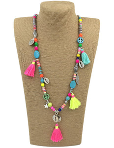 BOHO Bohemian Long Statement Necklace