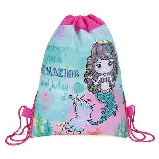 Drawstring birthday backpack