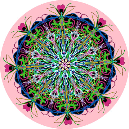 Transformación- Mandala bracelet trio