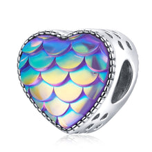 925 Sterling Silver Fish Tail Cute Mermaid
