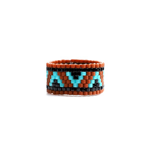 Boho Bead Ring