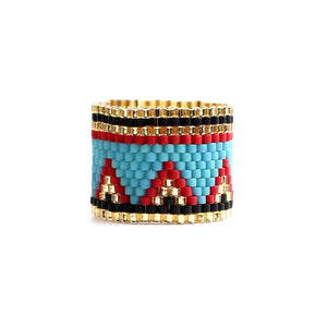 Boho Bead Ring