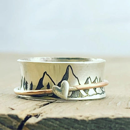 Boho Spinning Meditation Ring