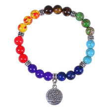 7 Healing Chakra Heart Bracelets