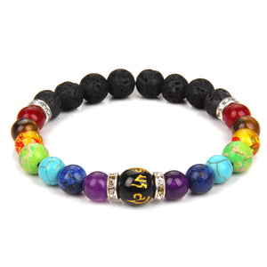 7 Healing Chakra Heart Bracelets