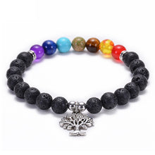7 Healing Chakra Heart Bracelets