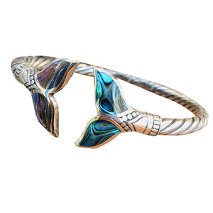 Mermaid Tail Bangle Bracelet