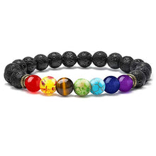 7 Healing Chakra Heart Bracelets