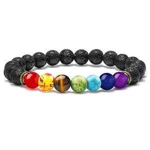 7 Healing Chakra Heart Bracelets