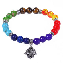 7 Healing Chakra Heart Bracelets