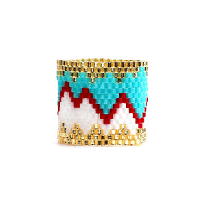 Boho Bead Ring