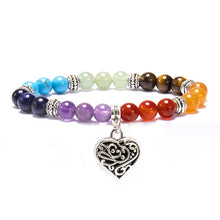 7 Healing Chakra Heart Bracelets