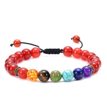 7 Healing Chakra Heart Bracelets
