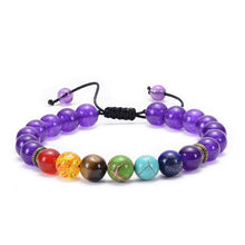 7 Healing Chakra Heart Bracelets