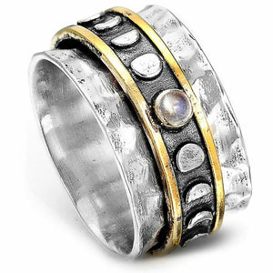 Boho Vintage Thai Silver Ring