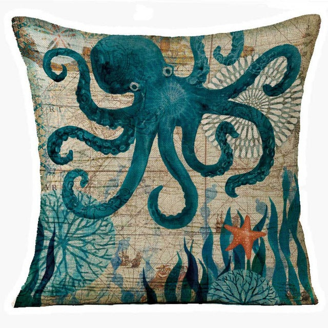 Ocean Cushion Cover
