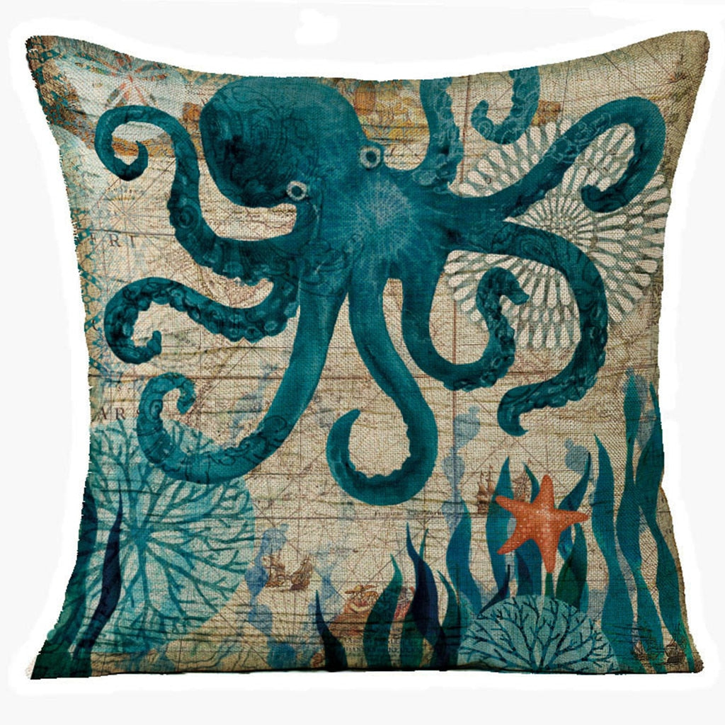 Ocean Cushion Cover