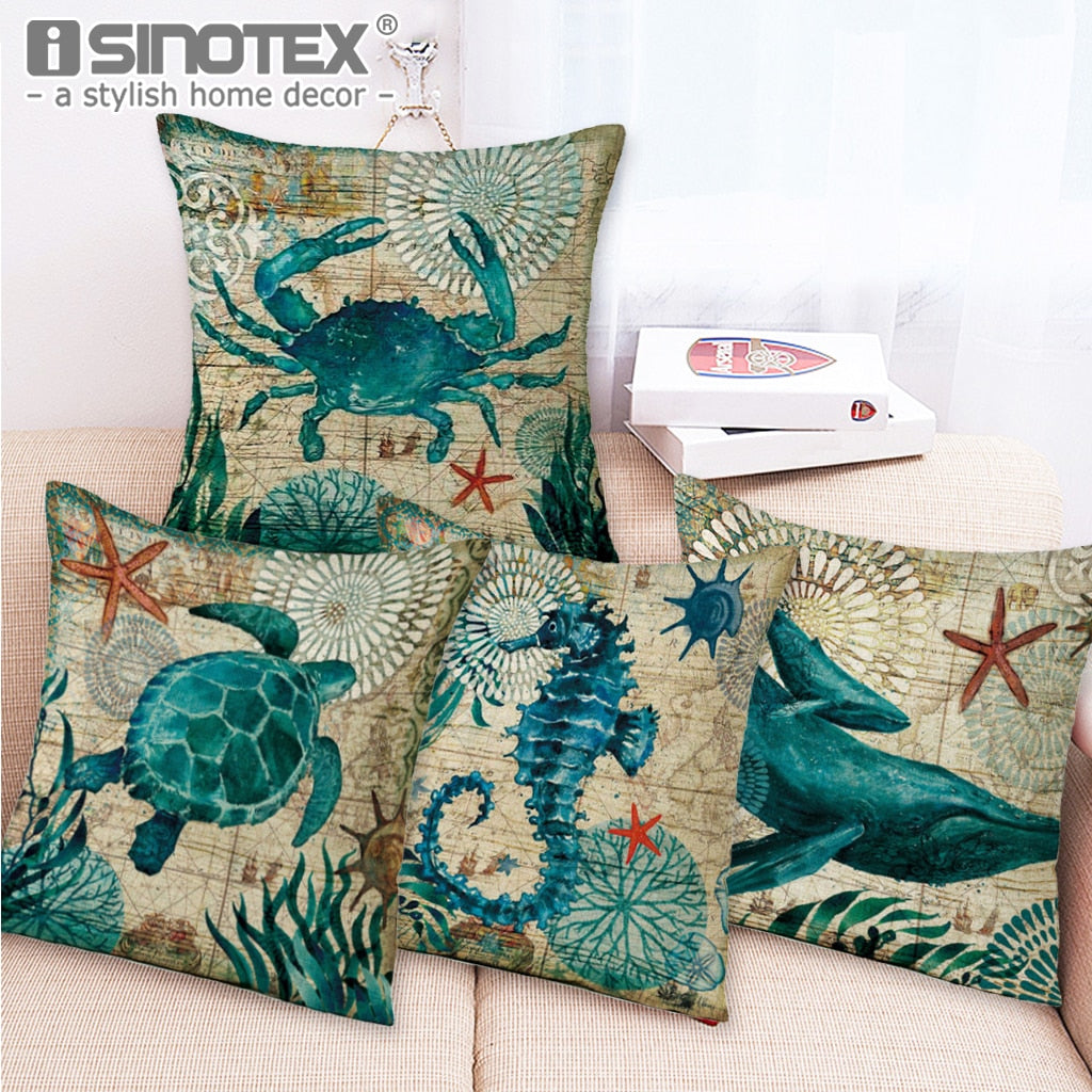 Ocean Cushion Cover