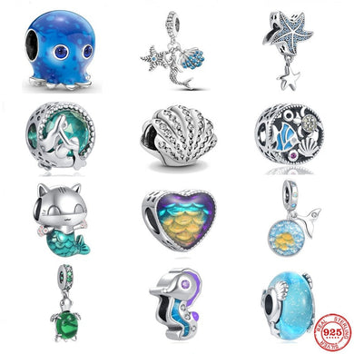 925 Silver Charm Oceanic Accessories