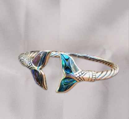 Mermaid Tail Bangle Bracelet
