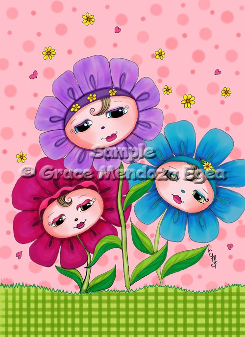 GG Assorted 5 piece set - Tres Flores